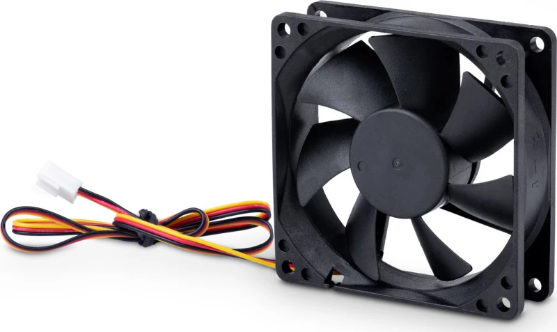 Case Fan Akyga AW-8B-BK 80mm 3-pin Μαύρο
