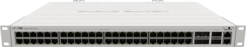 Mikrotik Crs354-48G-4S+2Q+Rm, 650Mhz, 64Mb, 48Xgigabit, 4Xsfp+, 2Xqsfp+, Dual Psu, L5