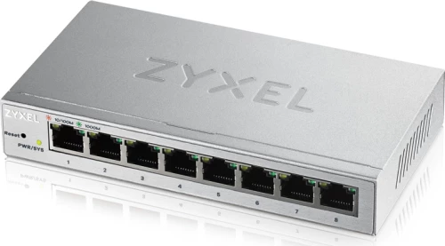 Zyxel GS1200-8 Διαχειρίσιμος Gigabit Ethernet (10/100/1000) Άργυρος