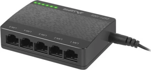 Switch Lanberg DSP1-1005 (5x 10/100/1000Mbps)
