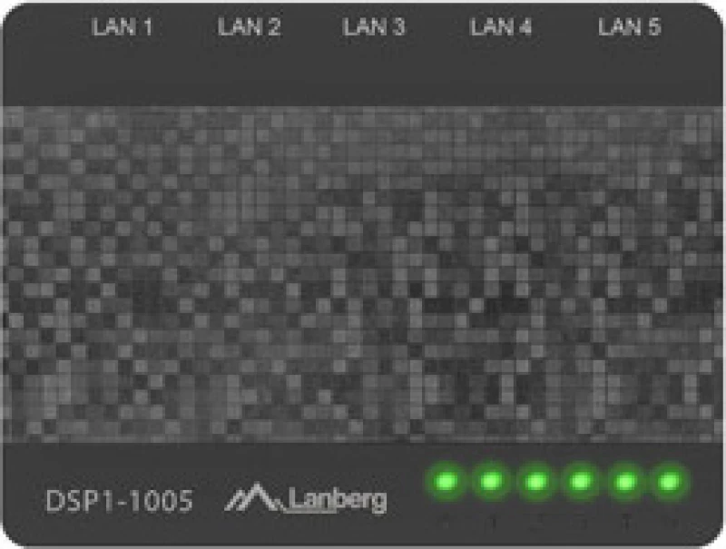 Switch Lanberg DSP1-1005 (5x 10/100/1000Mbps)