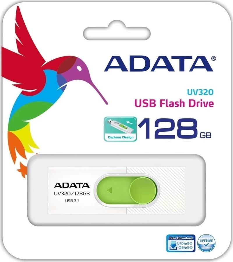 Adata UV320 128GB USB 3.1 Black/Blue