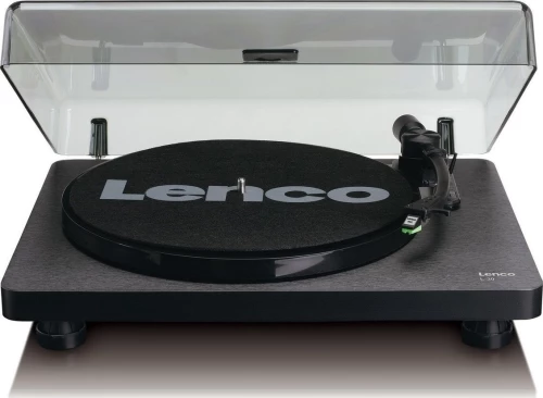 Lenco L-30 Usb Black - Belt Drive - Με Προενισχυτή