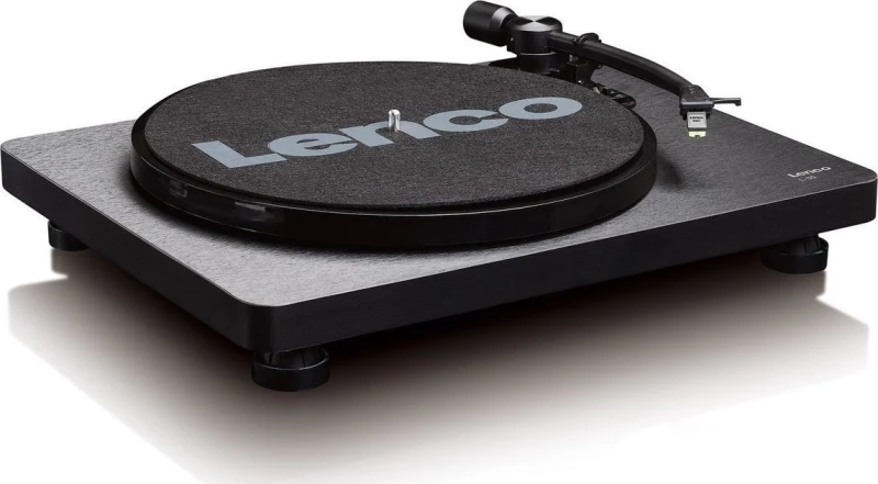 Lenco L-30 Usb Black - Belt Drive - Με Προενισχυτή