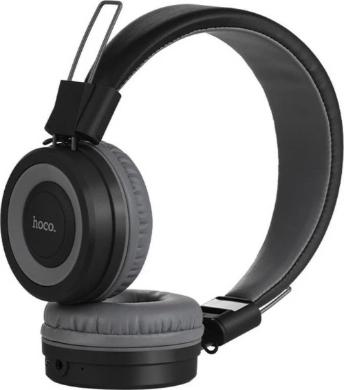 Hoco W16 Ασύρματα On Ear Ακουστικά Γκρι