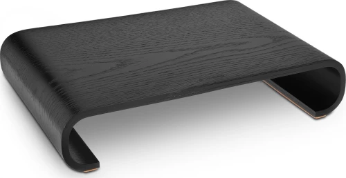 Navaris Monitor Wood Stand Black