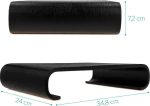 Navaris Monitor Wood Stand Black
