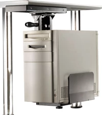 Roline PC Holder with Rotation Function Black
