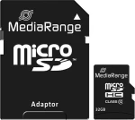 MediaRange microSDHC 32GB Class 10 with Adapter