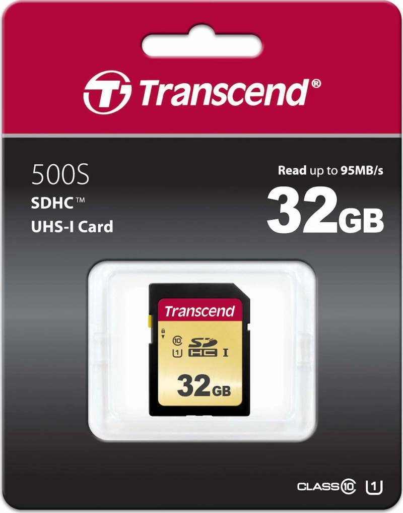 Transcend 500S SDHC 32GB U1