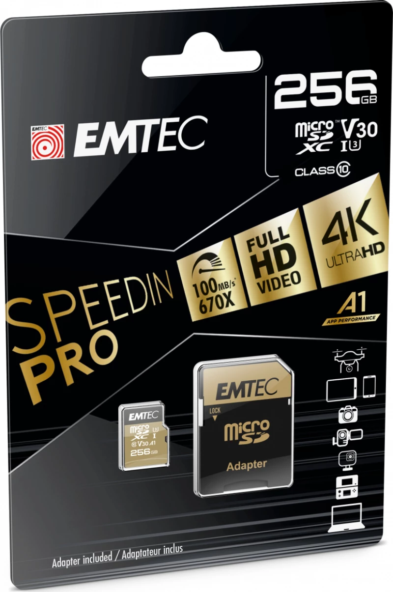 Emtec Speedin Pro 256GB U3 V30
