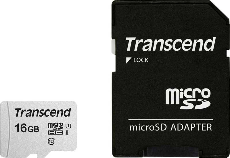 Transcend 300s microSDHC 16GB U1