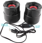Ηχεία Kisonli A-909, 2X3W, Usb, Μαυρο - 22160