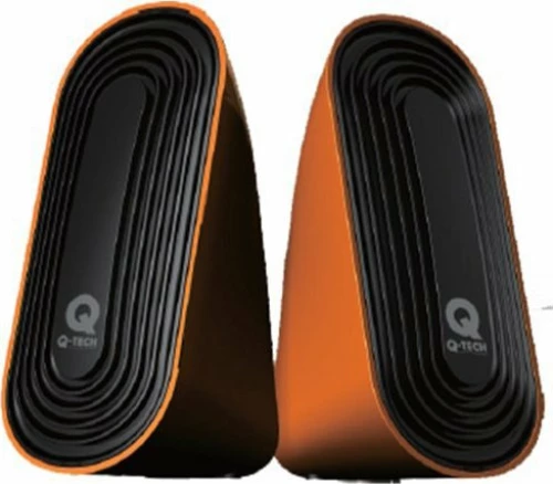 Q-Tech Spq-905 - Ηχεία Υπολογιστή Usb 2.0 4W Orange