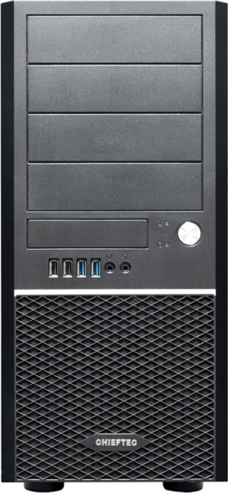 Chieftec CM-25B-OP κουτί υπολογιστή Tower Μαύρος (Μαύρο)