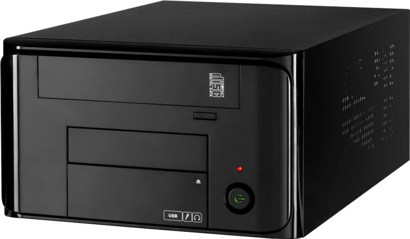 Inter-Tech Mi-008 Itx Μαύρος (Μαύρο)