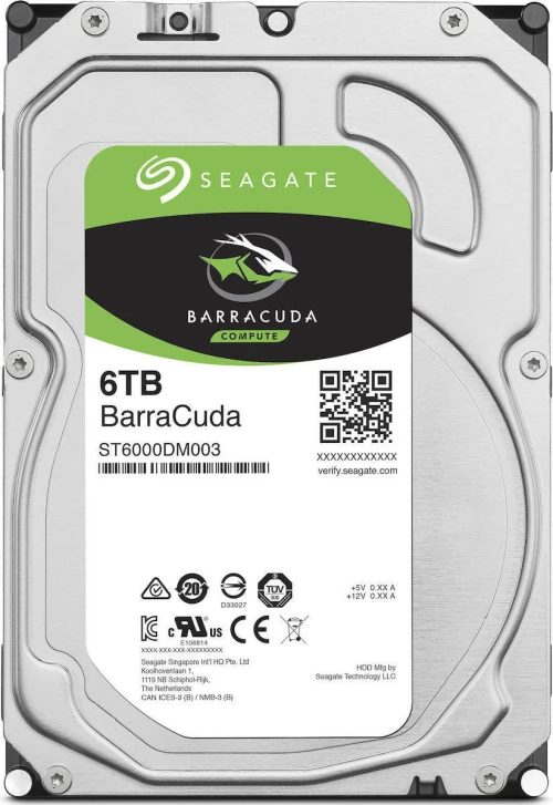 Seagate BarraCuda Desktop 6TB