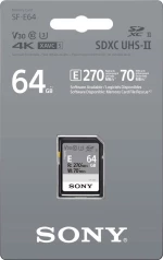 Sony SF-E64 SDXC 64GB U3 V30
