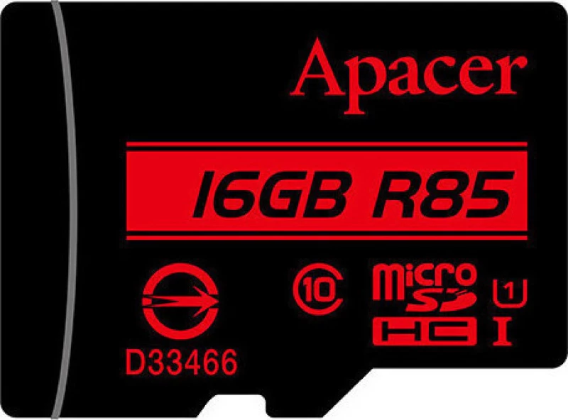 Apacer R85 microSDHC 16GB U1 with Adapter