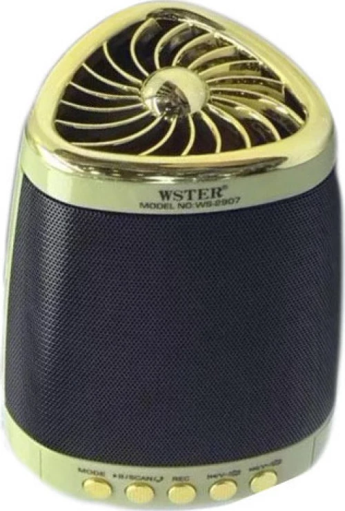 WSTER WS-2907 Ηχείο Bluetooth Gold