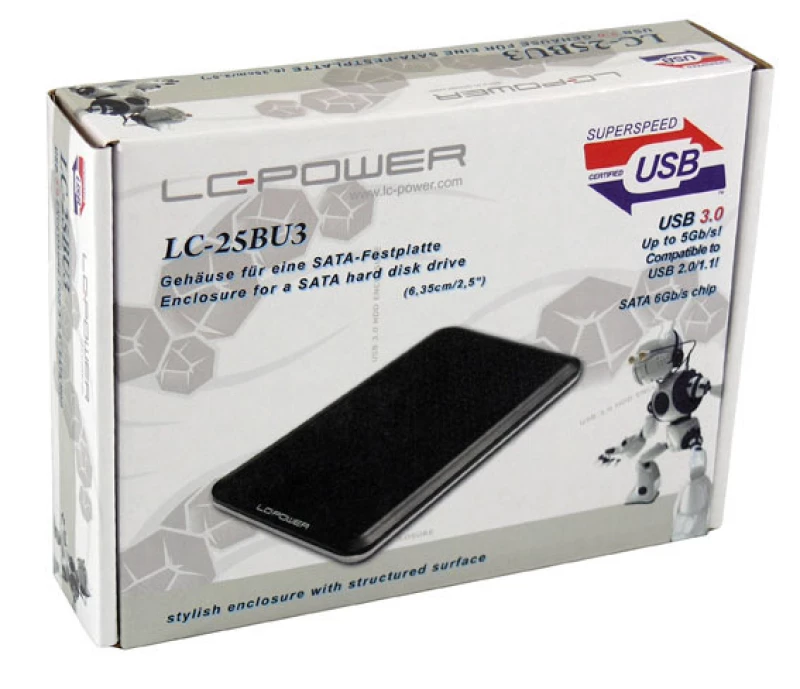 LC-Power Εξωτερική θήκη LC-25BU3