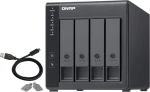 Qnap Tr-004 Συστοιχία Δίσκων Μαύρος (Μαύρο)