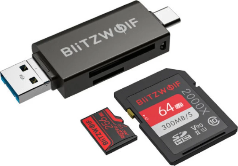 Card Reader Sd Usb-C / Usb-A Blitzwolf Bw-Cr1