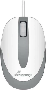 MediaRange MROS214 Ενσύρματο Ποντίκι White