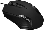 Canyon CMS02B Ενσύρματο Ποντίκι Μαύρο
