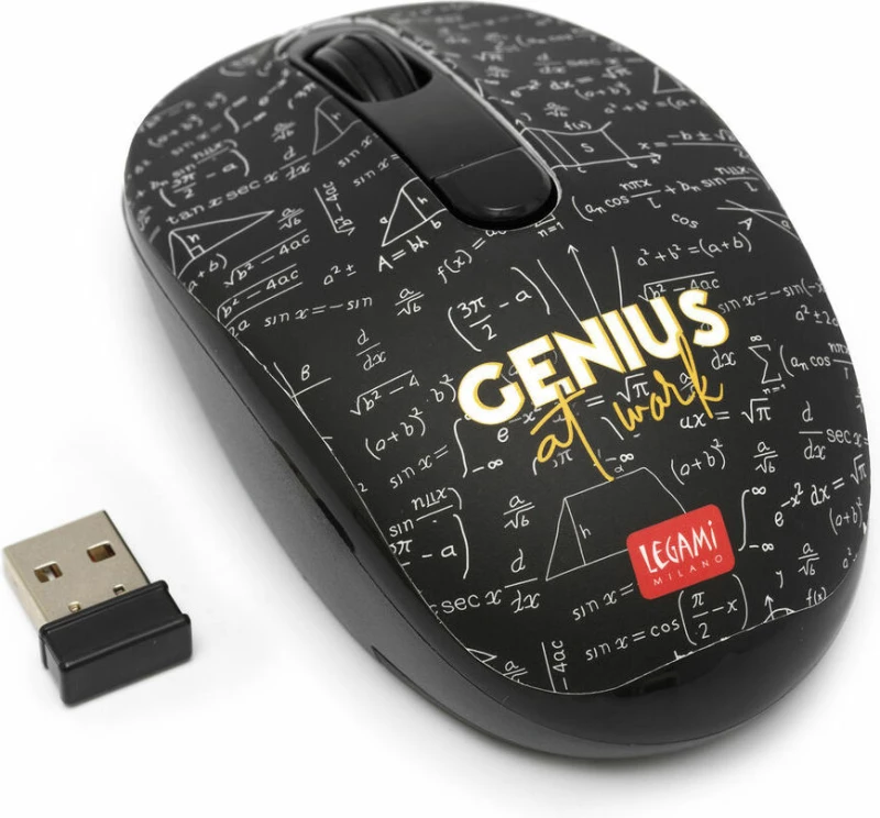 Legami Milano Genius Ασύρματο Ποντίκι Μαύρο