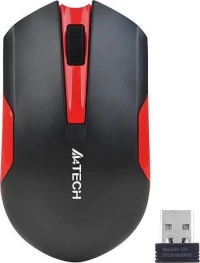 A4Tech G3-200N Ασύρματο Ποντίκι Κόκκινο