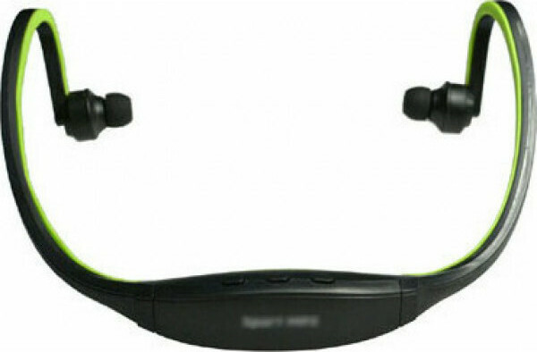 G196 Sport MP3 Headset Green