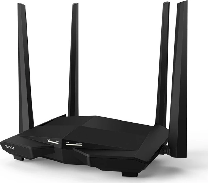 Tenda Router Ac10 Smart Dual-Band Gigabit Wifi Ac1200