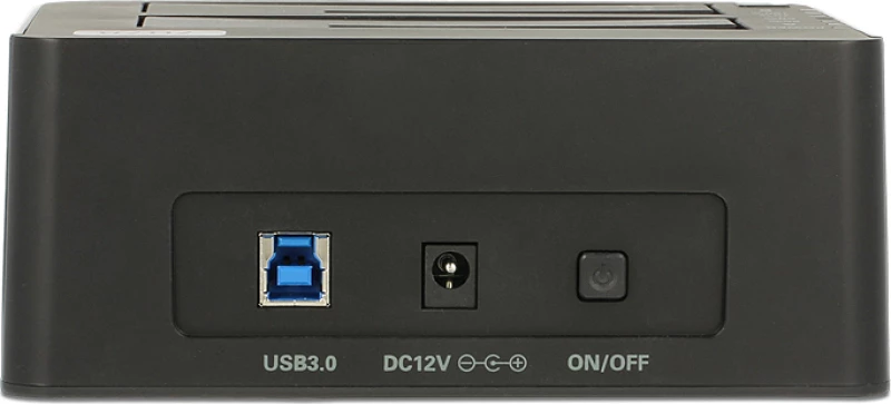 Delock Sata Station 2.5+3.5 Usb 3.0 2Xhdd Clone Function 62661