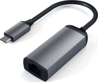 Satechi Αλουμινένιος αντάπτορας Type-C με έξοδο Gigabit Ethernet σε χρώμα Space Gray