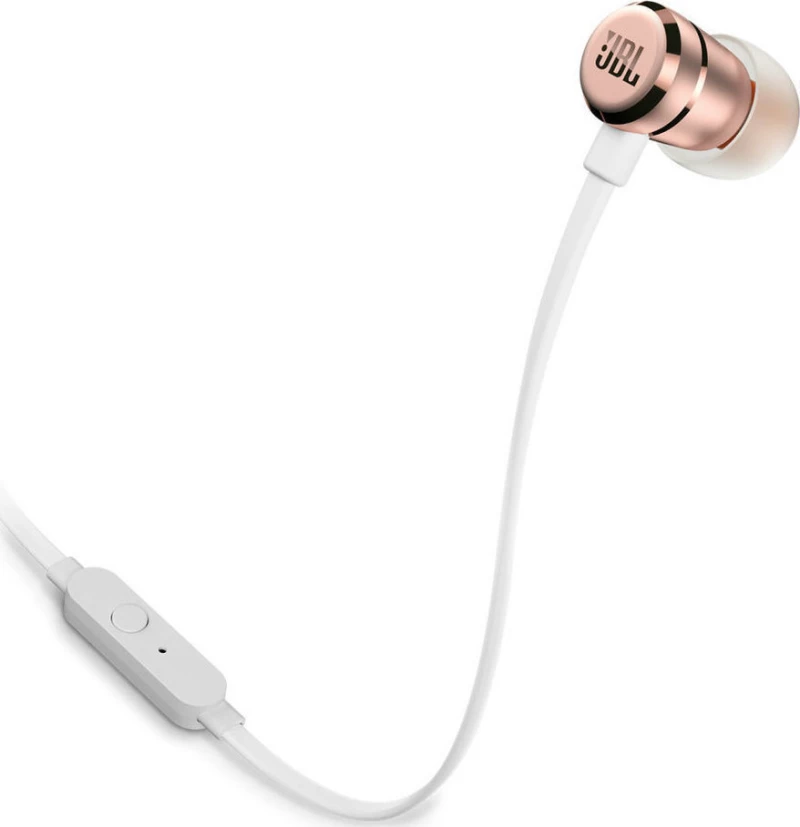 JBL T290 In-ear Handsfree με Βύσμα 3.5mm Ροζ Χρυσό
