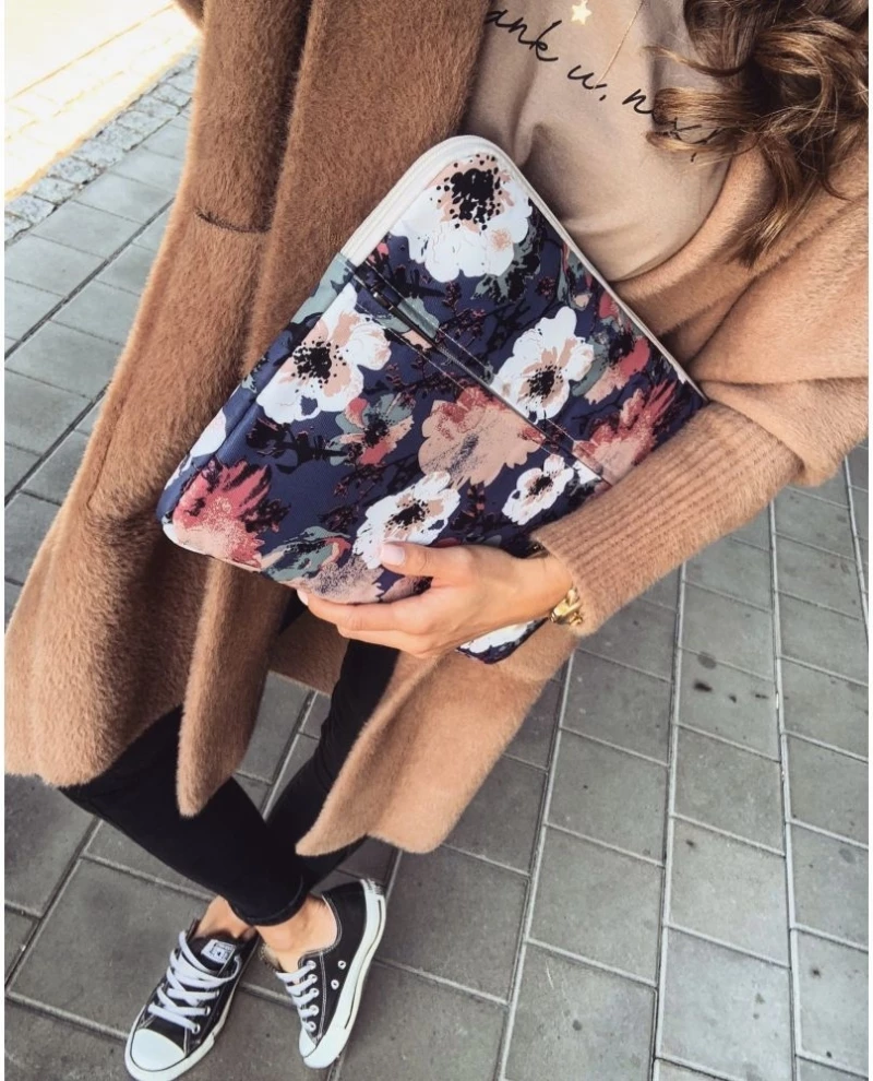 Canvaslife Sleeve 14" Navy Rose