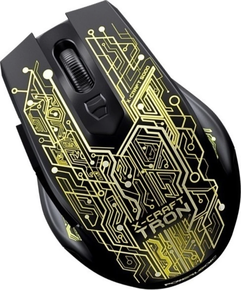 Alcatroz X-Craft Tron 5000 Ασύρματο RGB Gaming Ποντίκι