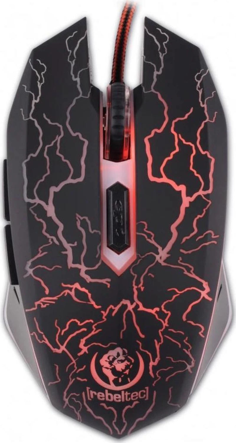 Rebeltec Diablo Gaming Ποντίκι Μαύρο