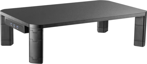 Brateck Επιτραπέζια Βαση Ams-7 Για Οθόνη 17-32, 3X Usb 3.0, 20Kg
