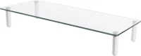 Digitus DA-90358 βάση γραφείου επίπεδης οθόνης 81,3 cm (32") Ανεξάρτητος (μη ενσωματωμένος) Διαφανής