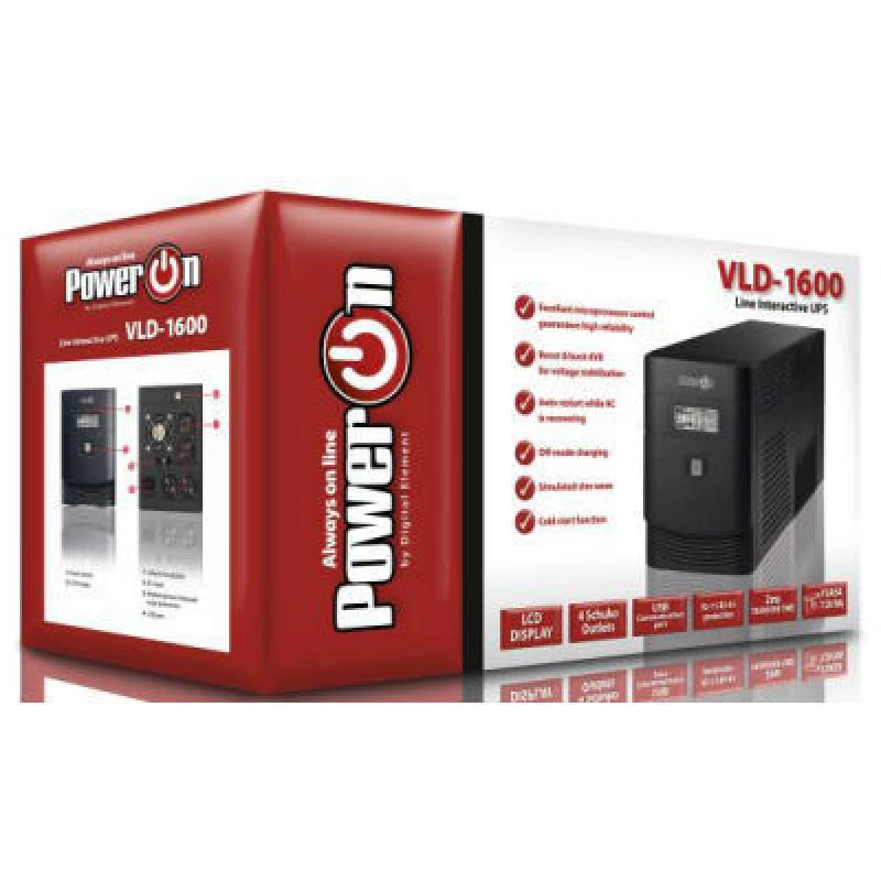 Ups 1600Va Power On Vld-1600