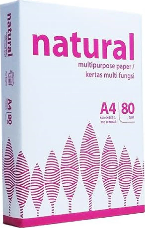 Natural 80gr/m² A4 500 φύλλα