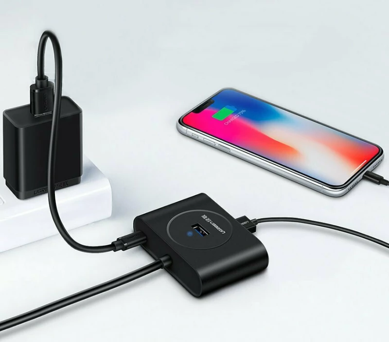 Ugreen Usb 3.2 Gen 1 Hub 4X Usb 1M - Μαύρο Cr113 20291