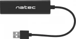 Natec Dragonfly USB Hub 2.0 480 Mbit/s Black