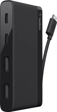 Belkin Travel Hub USB-C 4-Port black F4U090btLBK