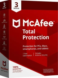 McAfee Total Protection 2021 (3 Licences , 1 Year) Key