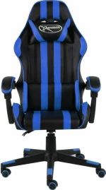 vidaXL Racing Καρέκλα Gaming Black/Blue