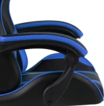vidaXL Racing Καρέκλα Gaming Black/Blue