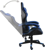 vidaXL Racing Καρέκλα Gaming Black/Blue